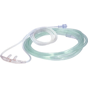 SalterSTAT CO2 & O2 Divided Nasal Cannula with Soft Headset Tubing