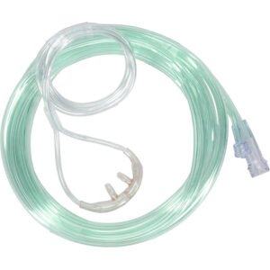 EtCO2/O2 Adult End Tidal Sampling Nasal Cannulas with Standard Headset Tubing