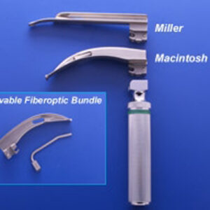 Snap-Light Fiber Optic Bundle Miller Blade