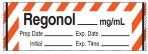 Relaxant Antagonists Label Tape