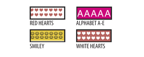 Symbol Instrument Sheet Tape